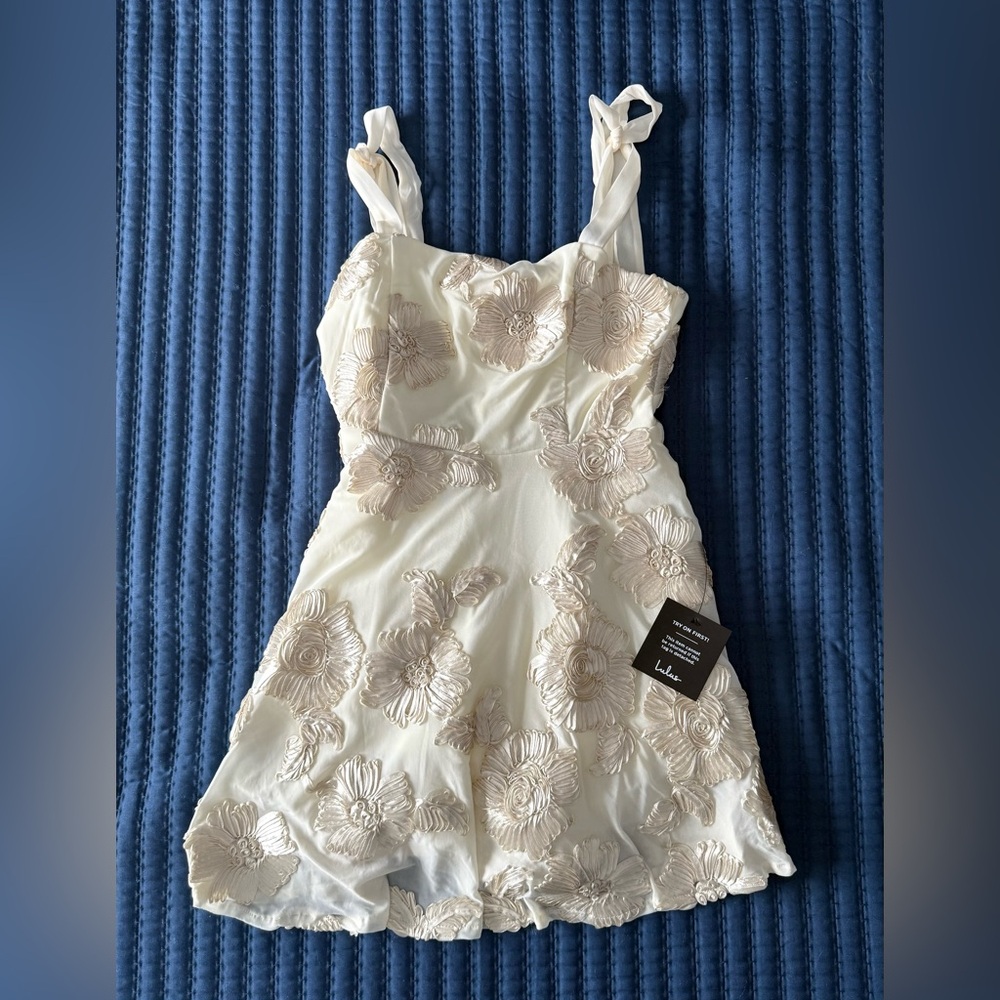 Lulu's Cream Dress